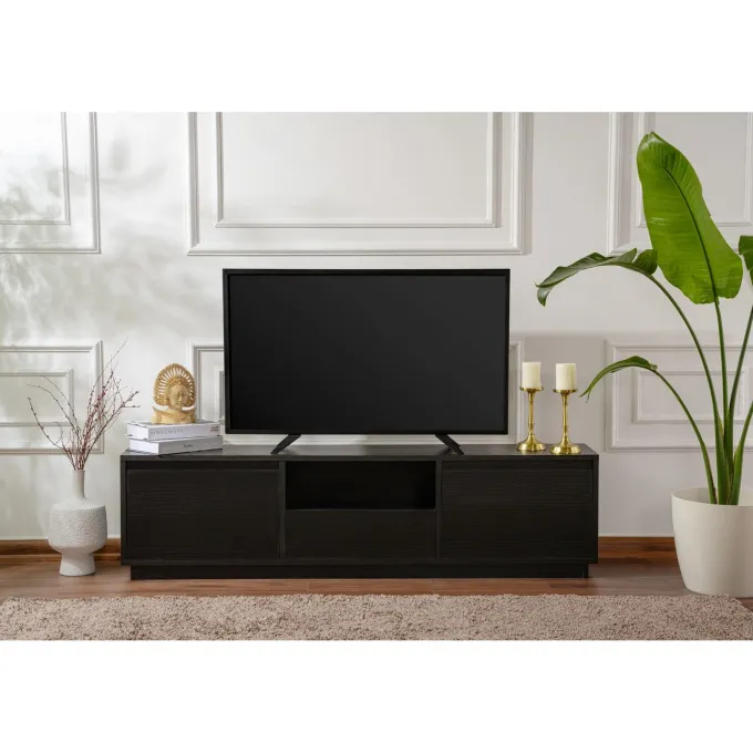 Vanguard TV-bänk Wood Black