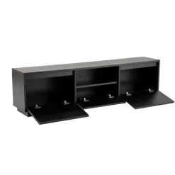 Vanguard TV-bänk Wood Black