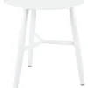 Vannes Sidobord 45 cm Rund Vit