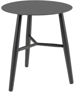 Vannes Sidobord 45 cm Rund Grå