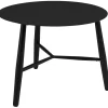 Vannes Sidobord 60 cm Rund Svart