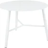 Vannes Sidobord 60 cm Rund Vit