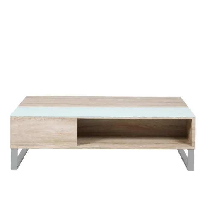 Veijle Soffbord 110x60 cm Ljus Ek