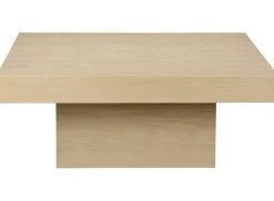Vento Soffbord 100x100 cm Vitpigmenterad Ek