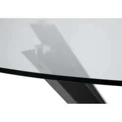 Verdun Matbord Rund 119 cm Glas