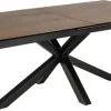 Verdun Matbord 100x200/240 cm Brun Keramik