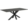Verdun Matbord 200x100 cm Svart Fairbanks