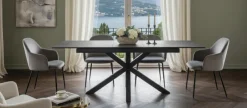 Verdun Matbord 200x100 cm Svart Fairbanks