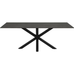 Verdun Matbord 200x100 cm Svart Fairbanks