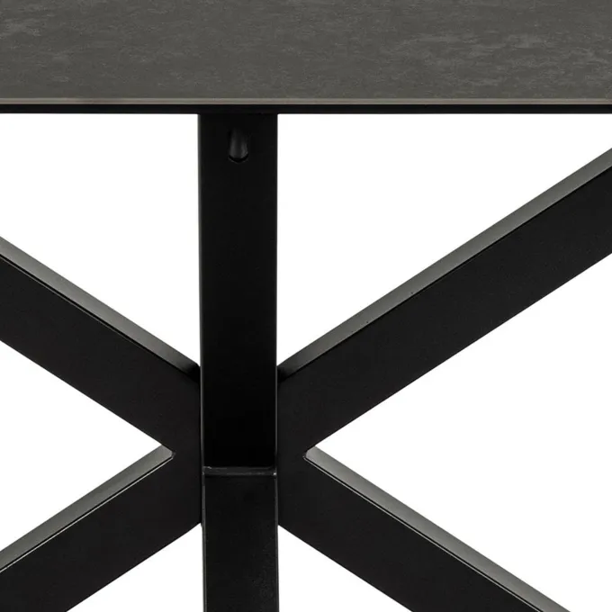 Verdun Matbord 160x90 cm Svart Fairbanks