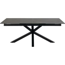 Verdun Matbord 100x200-240 cm Svart Fairbanks