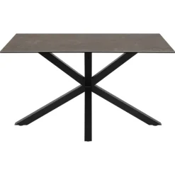 Verdun Matbord 135x80 cm Svart Fairbanks
