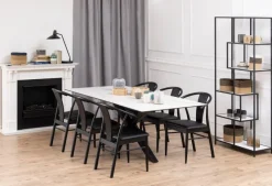 Verdun Matbord 100x200 cm Vit Keramik