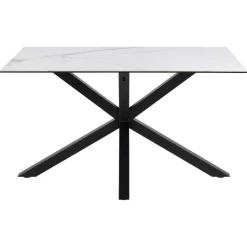 Verdun Matbord 135x80 cm Vitt Akranes
