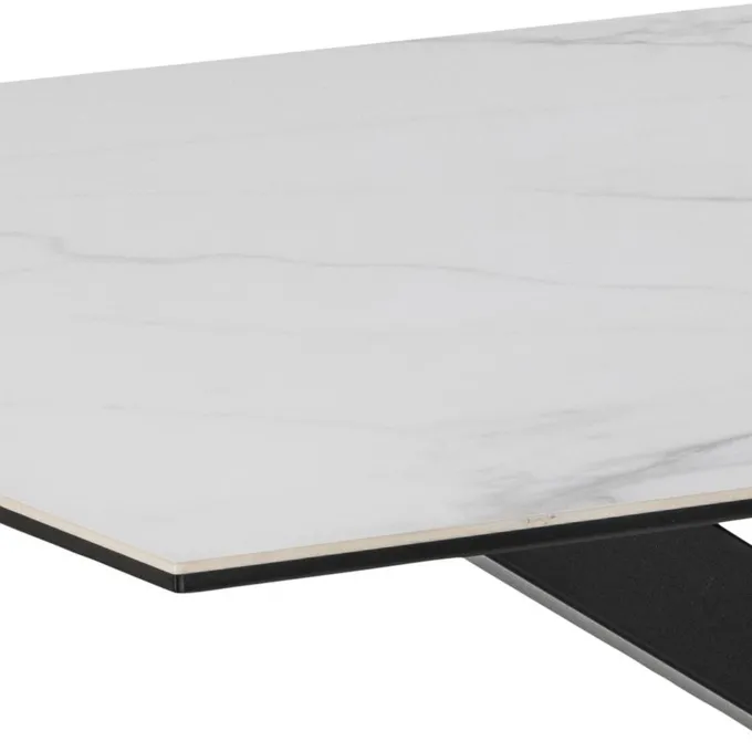 Verdun Matbord 160x90 cm Vitt Akranes