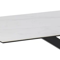 Verdun Matbord 200x100 cm Vitt Akranes