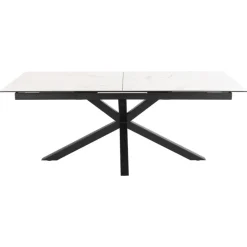 Verdun Matbord 100x200-240 cm Vitt Akranes