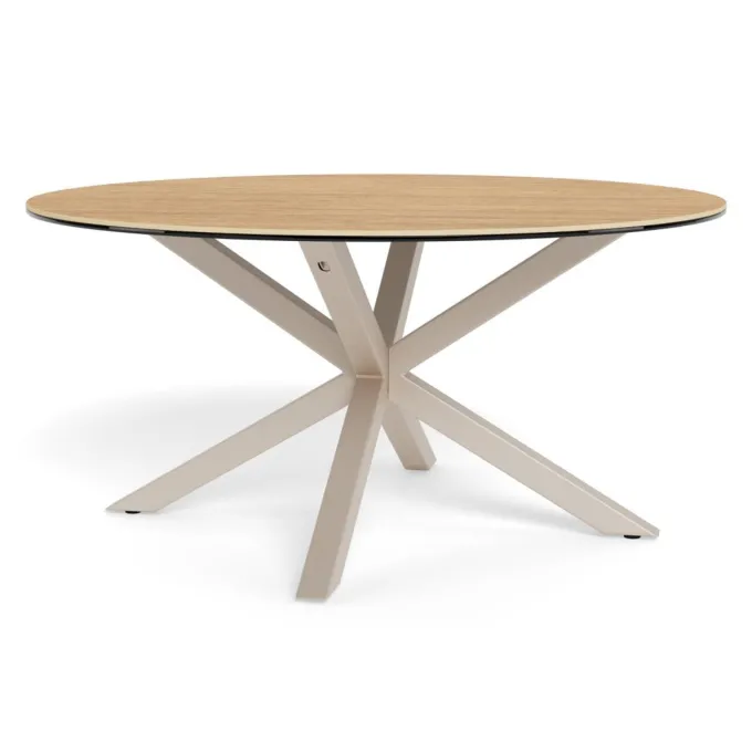 Verdun Soffbord Rund 82 cm Grå/Vildek