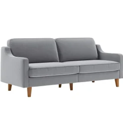 Vernier 3-sits soffa Dimgrå valnöt