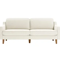 Vernier 3-sits soffa Mjölkskum valnöt