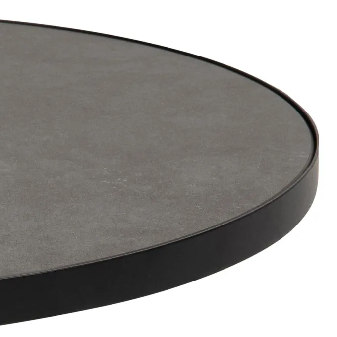 Vernon Soffbord Rund 66 cm Svart