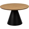 Vernon Soffbord Rund 65 cm Svart