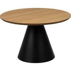 Vernon Soffbord Rund 65 cm Svart