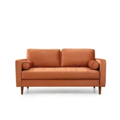 Verona (175 x 90 x 70 cm) 2-sitssoffa Orange