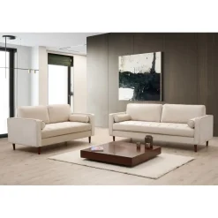 Verona (175 x 90 x 70 cm) 2-sitssoffa Beige