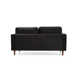 Verona (175 x 90 x 70 cm) 2-sitssoffa Svart ek