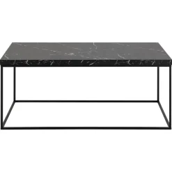 Vesterbro Soffbord 110x55 cm Svart Marquina