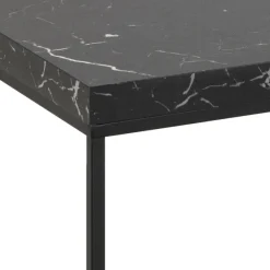 Vesterbro Soffbord 110x55 cm Svart Marquina