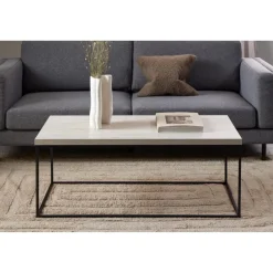 Vesterbro Soffbord 110x55 cm Travertin