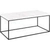 Vesterbro Soffbord 110x55 cm Vit Carrara