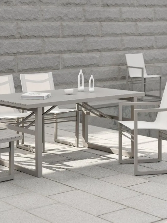 Vevi Matbord 230x95 cm Khaki
