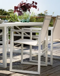 Vevi Utestol Vit/Off-White