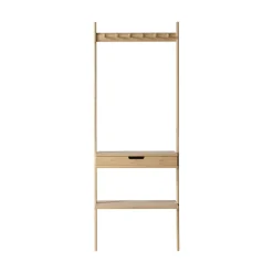 Vägghylla med Låda Bambu