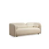 Victoria Bouclette (190 x 74 x 90 cm) Creme 2-sitssoffa