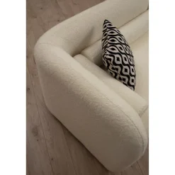 Victoria Bouclette (190 x 74 x 90 cm) Creme 2-sitssoffa
