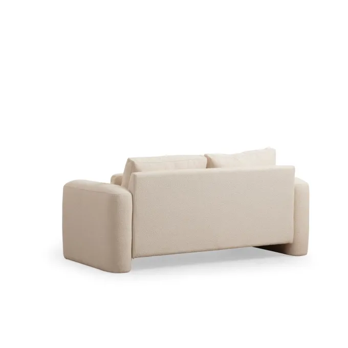Vilnius (180 x 97 x 73 cm) 2-sitssoffa Creme