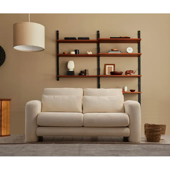 Vilnius (180 x 97 x 73 cm) 2-sitssoffa Beige