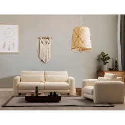 Vilnius (180 x 97 x 73 cm) 2-sitssoffa Beige