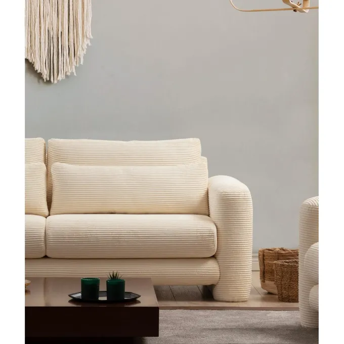 Vilnius (180 x 97 x 73 cm) 2-sitssoffa Beige