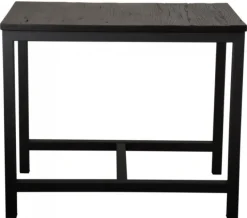 Vintage Lakrits Tilläggsbord 58x90cm Svart