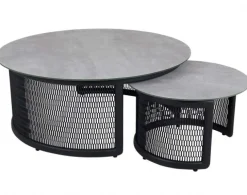Virgo Soffbord 60 cm Svart/Grå