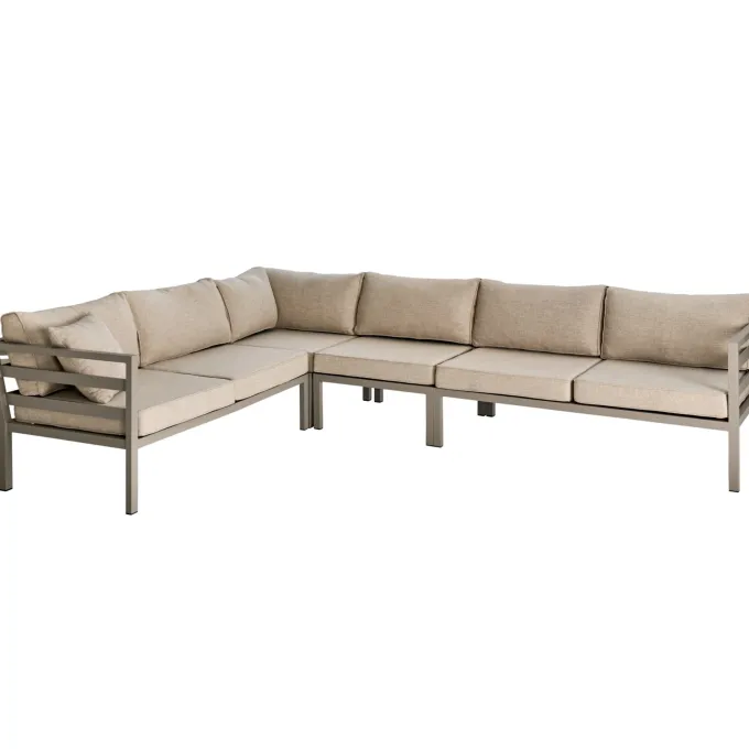 Weldon Hörnsoffa Khaki/Sand