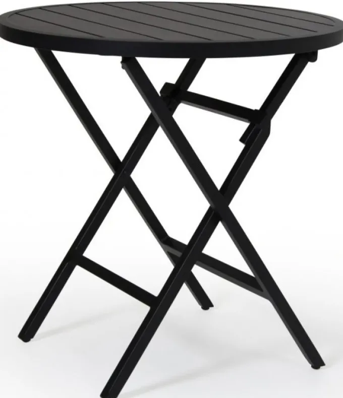 Wilkie Fällbord 72 cm Rund Svart