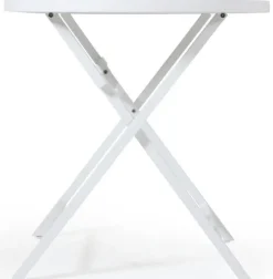 Wilkie Fällbord 72 cm Rund Vit