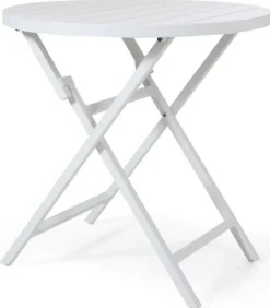 Wilkie Fällbord 72 cm Rund Vit