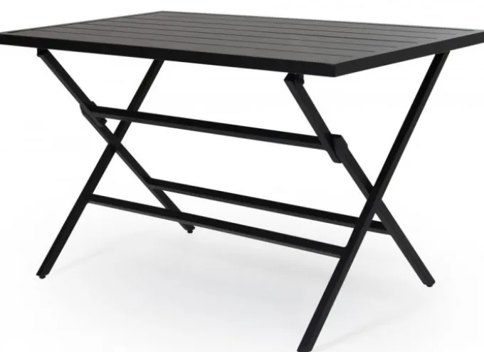 Wilkie Fällbord 120x72 cm Svart
